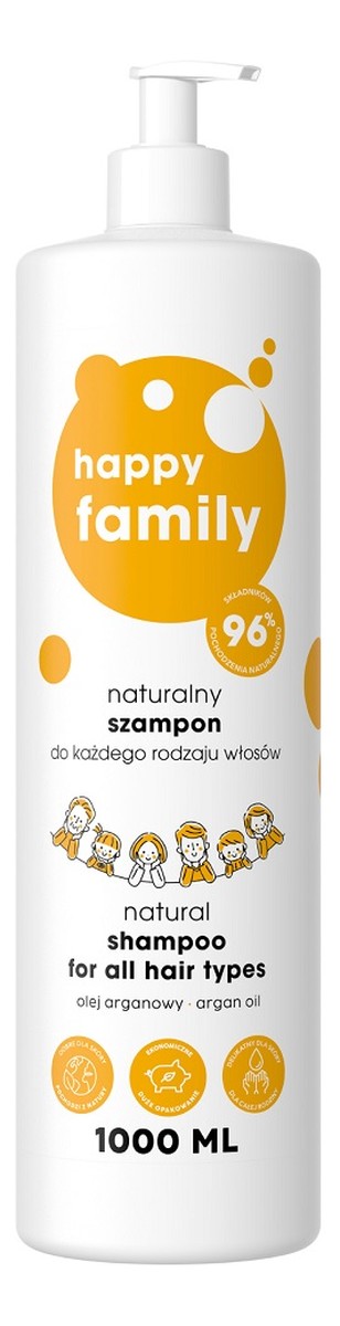 Naturalny szampon do każdego rodzaju włosów