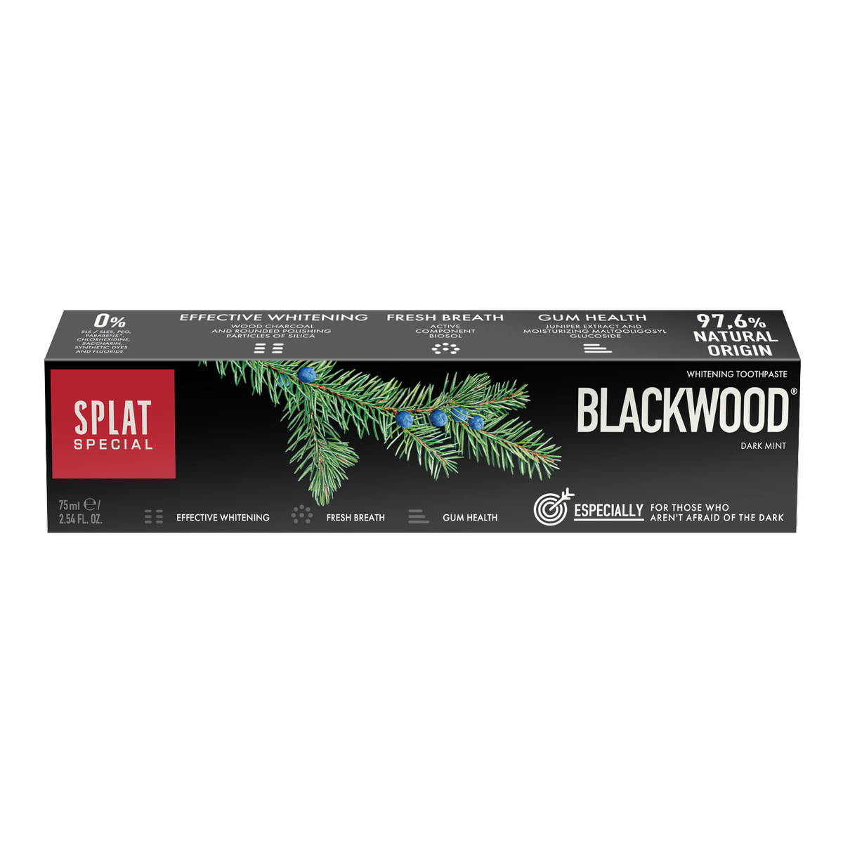 Splat Pasta do zębów splat special blackwood-o właściwościach silnie wybielających 75ml