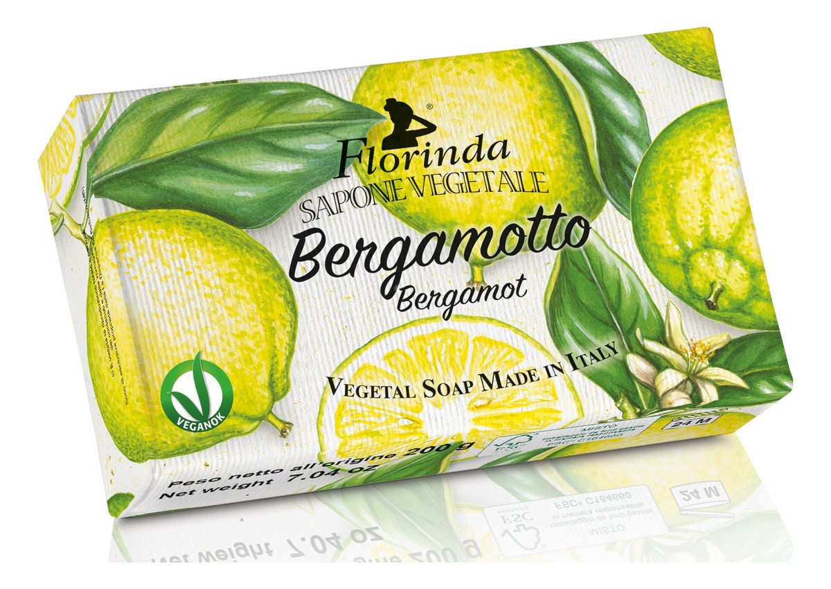 Mydło w kostce bergamotka