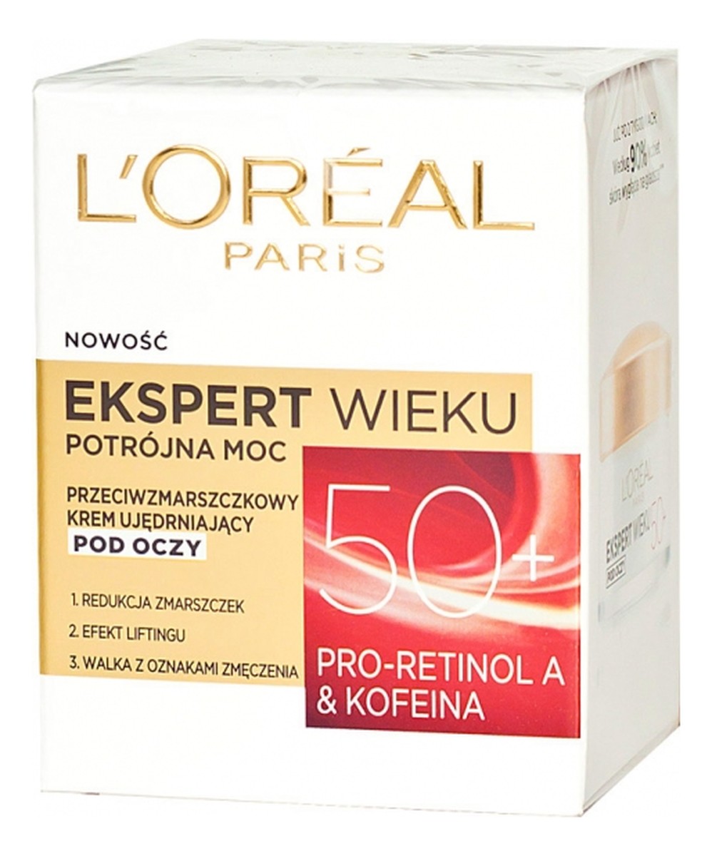 Przeciwzmarszczkowy Krem Ujędrniający Pod Oczy