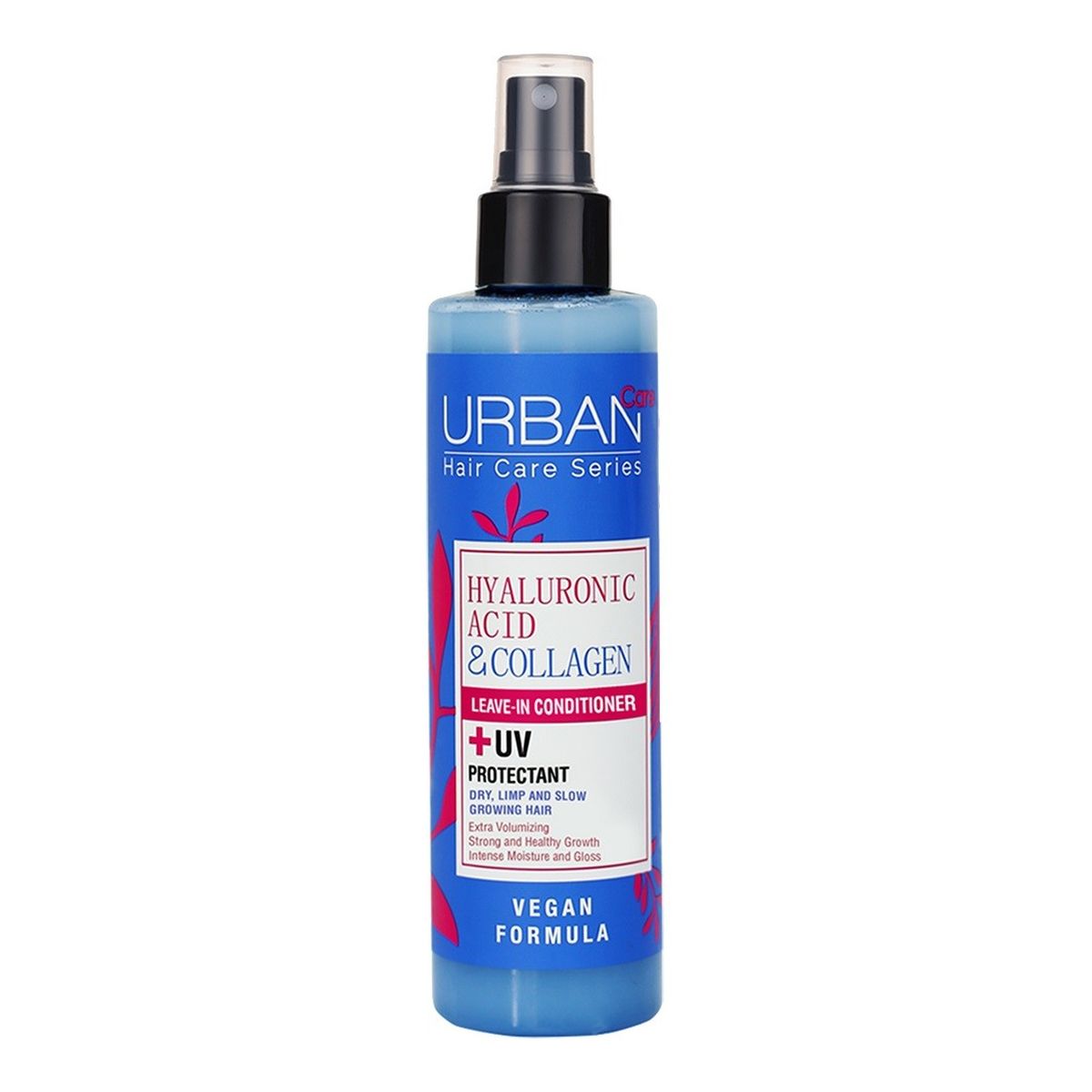 Urban Care Hyaluronic Acid & Collagen odżywka w sprayu do włosów matowych,pozbawionych życia,wiotkich i zniszczonych 200ml