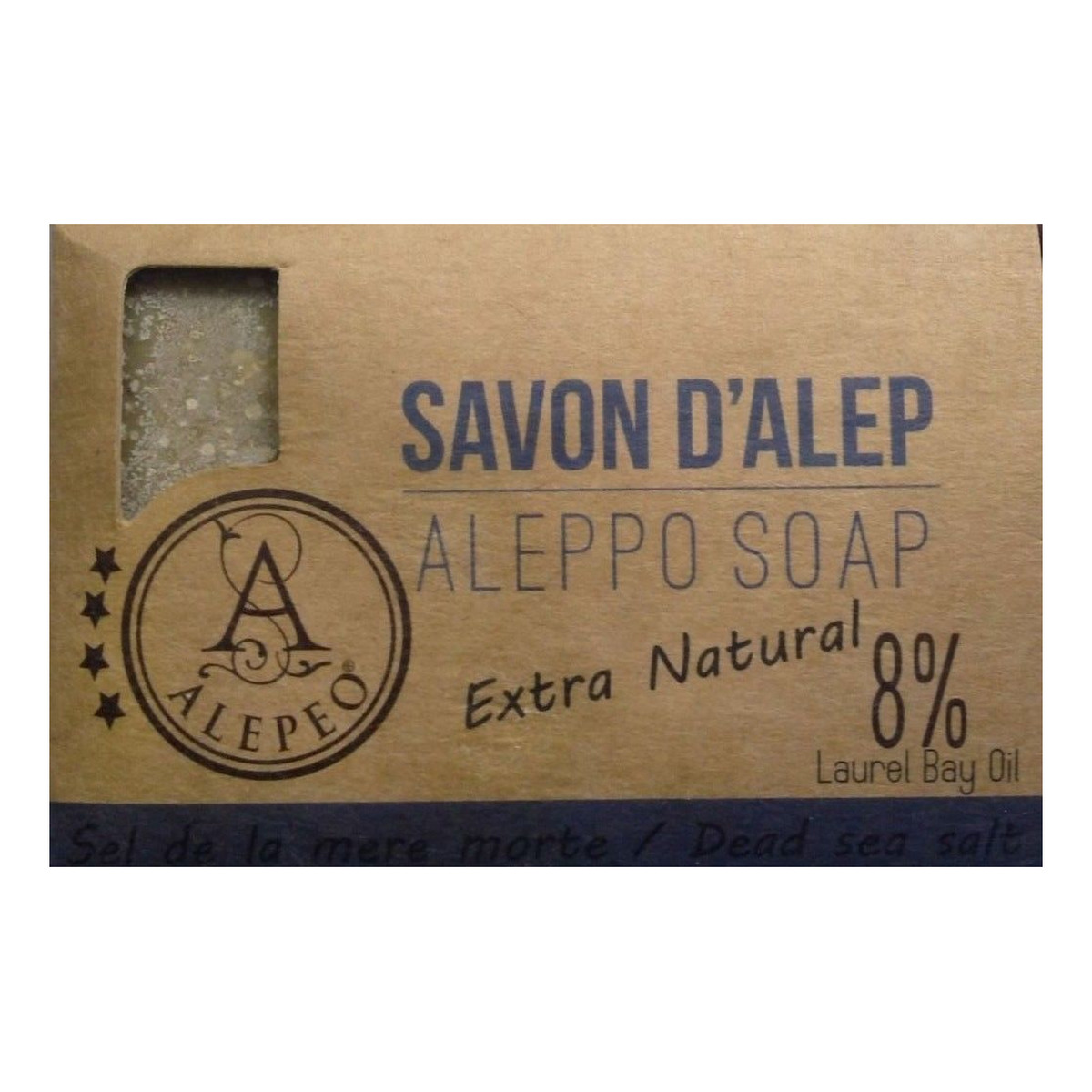 Alepeo Aleppo Formowane mydło Sól z Morza Martwego 100g
