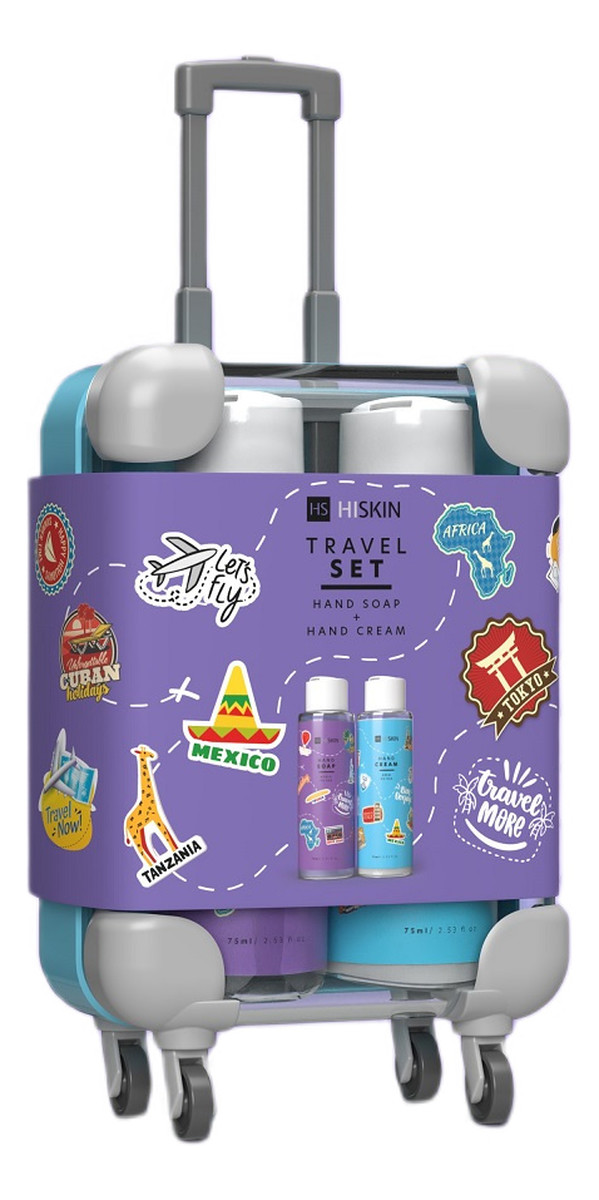 Zestaw mydło do rąk 75ml + krem do rąk 75ml