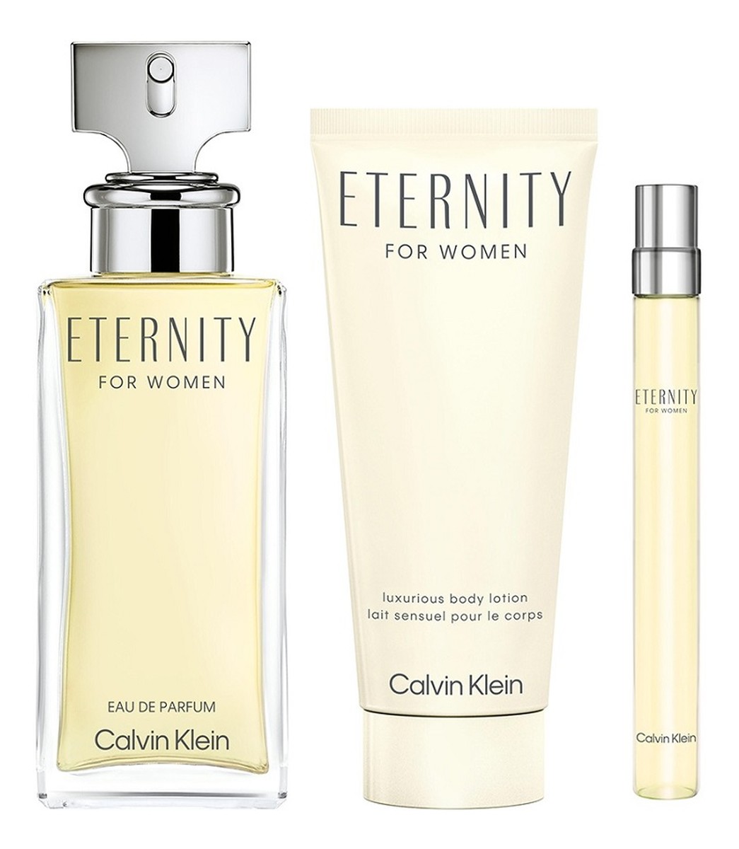 zestaw woda perfumowana spray 100ml + balsam do ciała 100ml + woda perfumowana spray 10ml
