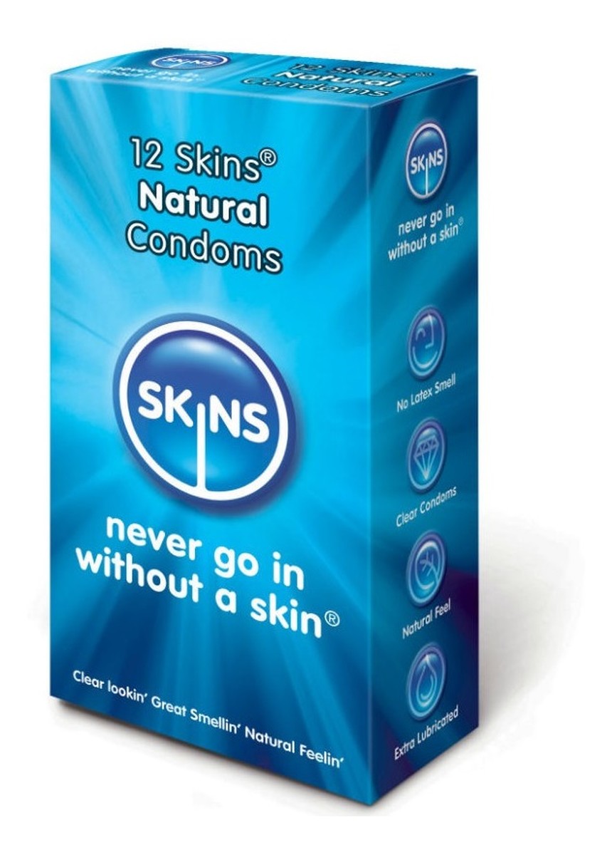Natural condoms klasyczne prezerwatywy 12szt.