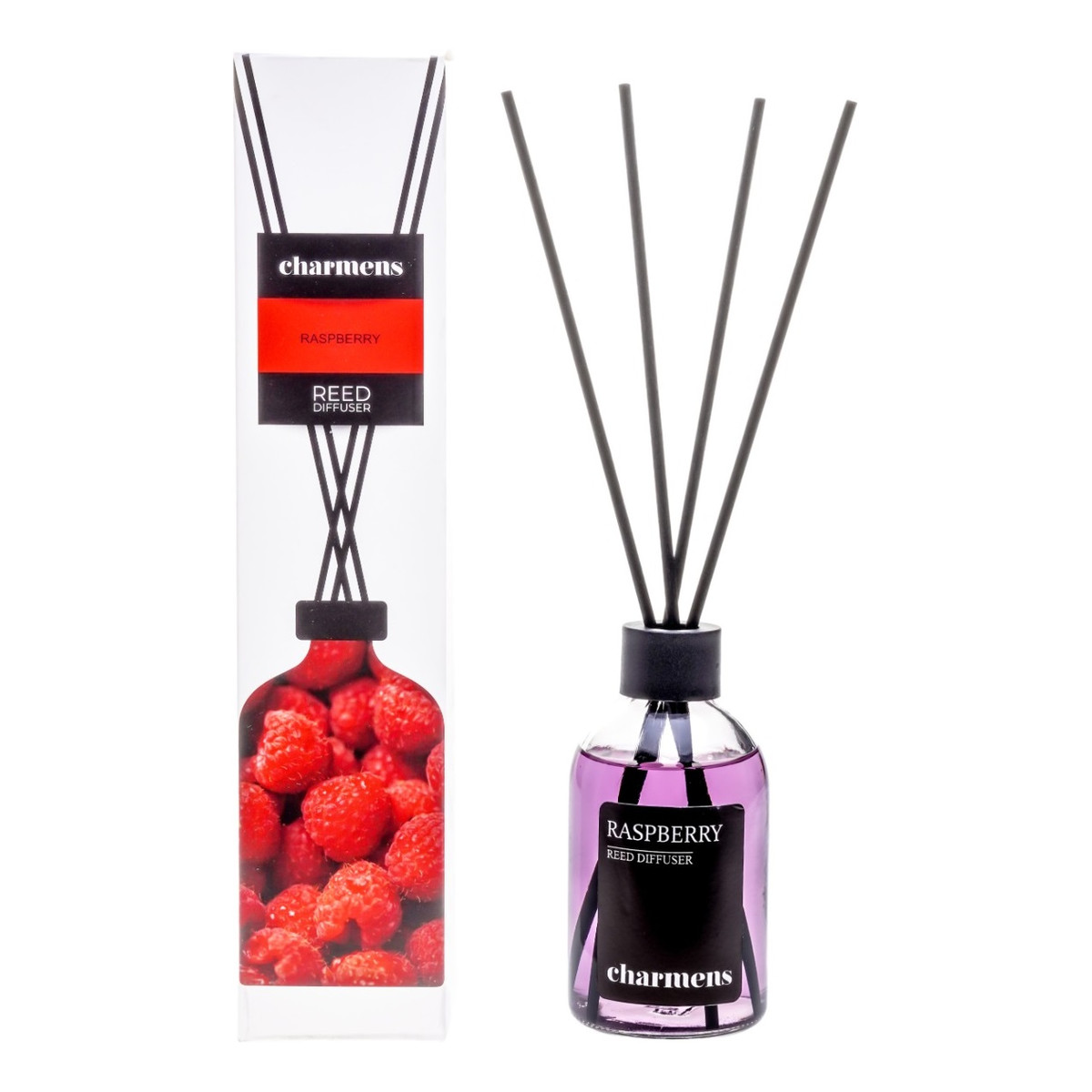 Charmens Reed diffuser patyczki zapachowe malina 110ml