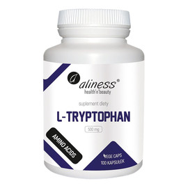 L-tryptophan 500mg suplement diety 100 kapsułek