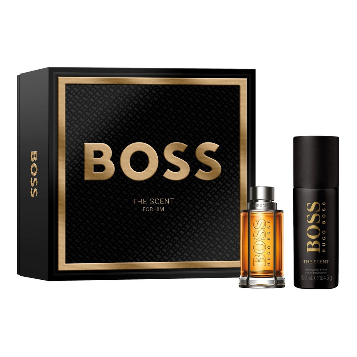 Hugo Boss Boss The Scent For Man Zestaw woda toaletowa spray 50ml + dezodorant spray 150ml