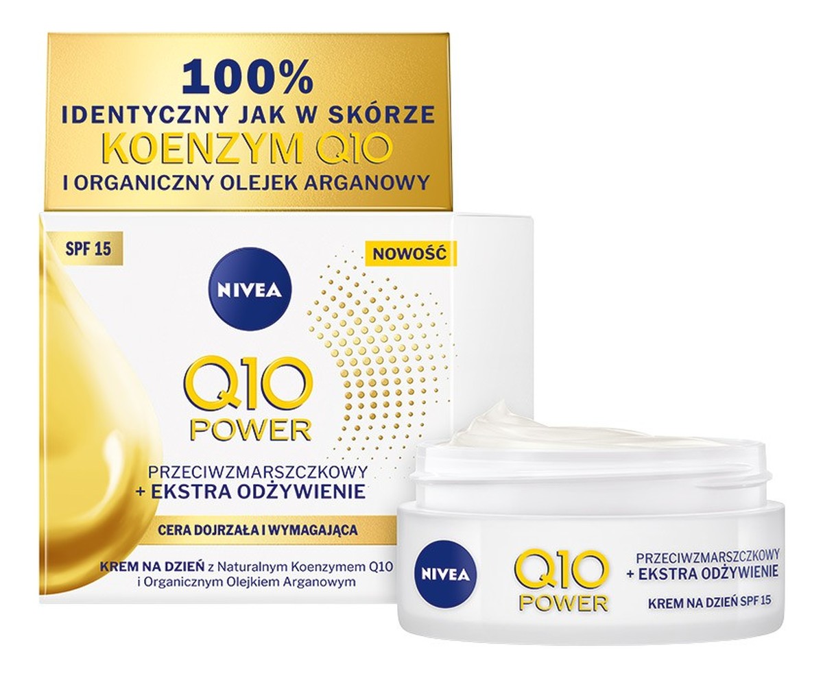 Krem przeciwzmarszczkowy + Extra odżywienie SPF15 na dzień