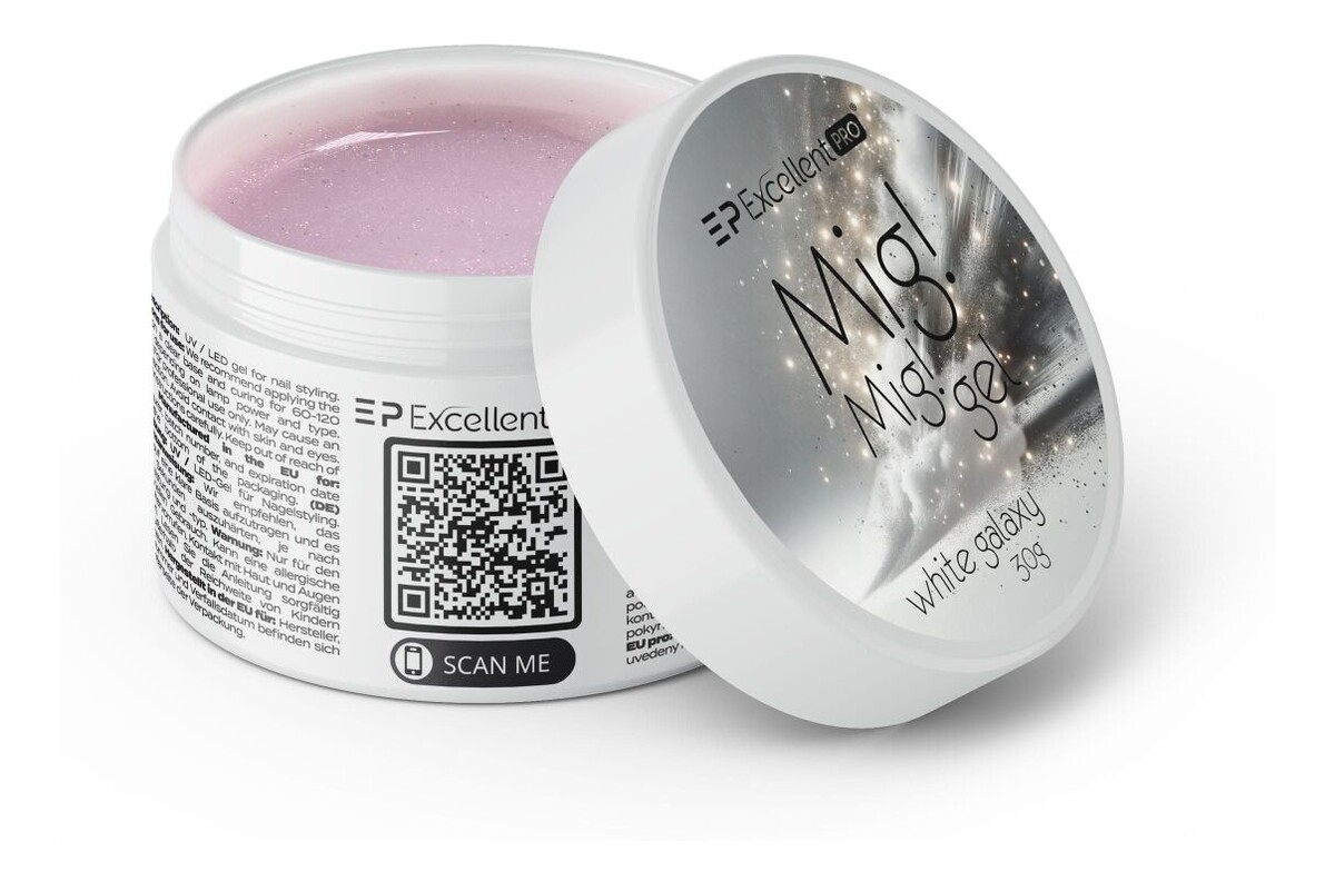 Żel budujący white galaxy