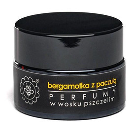 Perfumy w wosku pszczelim Bergamotka z Paczulą