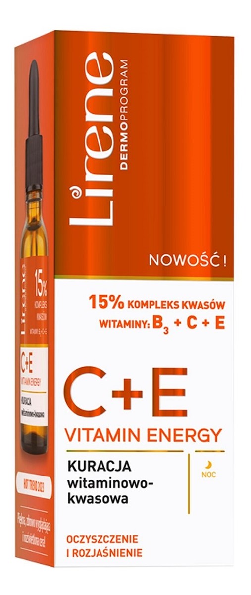 C+e vitamin energy kuracja witaminowo-kwasowa na noc