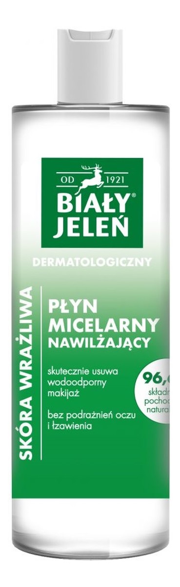 Dermatologiczny płyn micelarny do skóry wrażliwej