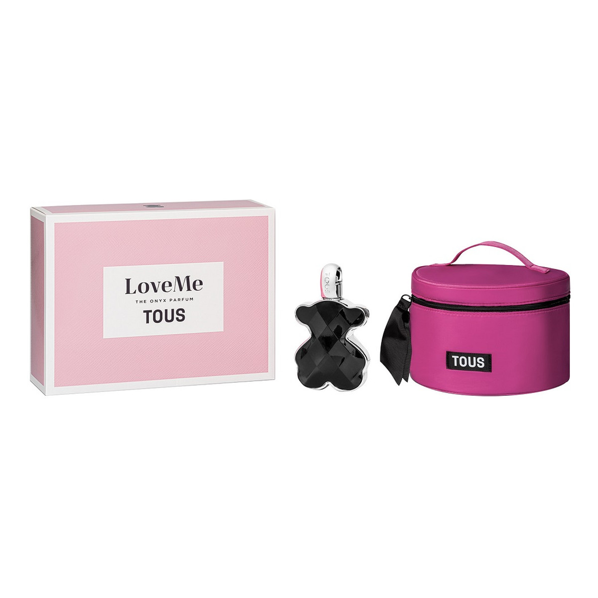 Tous LoveMe The Onyx Zestaw perfumy spray 90ml + kosmetyczka