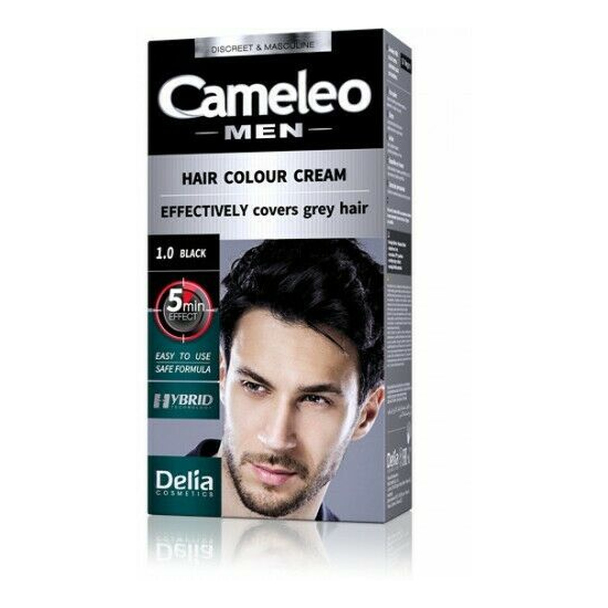 Cameleo Men Krem koloryzujący do włosów brody i wąsów 30ml
