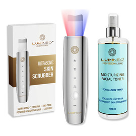 Professional line peeling kawitacyjny led 5w1 + tonik nawilżający do kawitacji lumineo