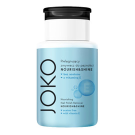 Nourish shine pielęgnujący zmywacz do paznokci