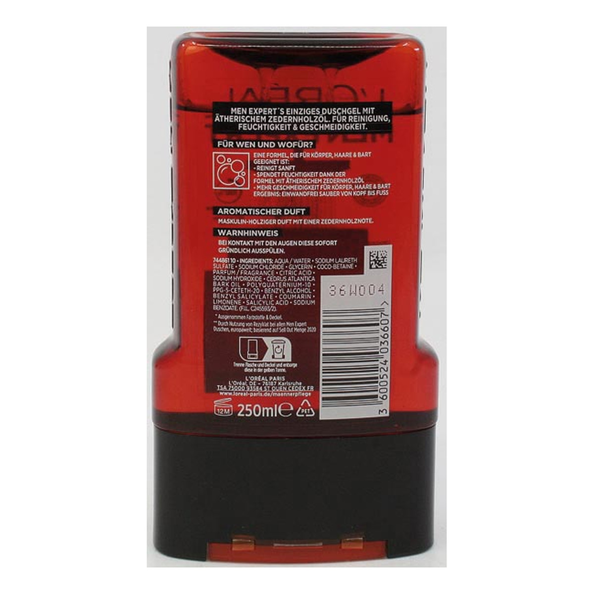 Loreal MEN EXPERT BARBER CLUB Żel pod prysznic 250ml