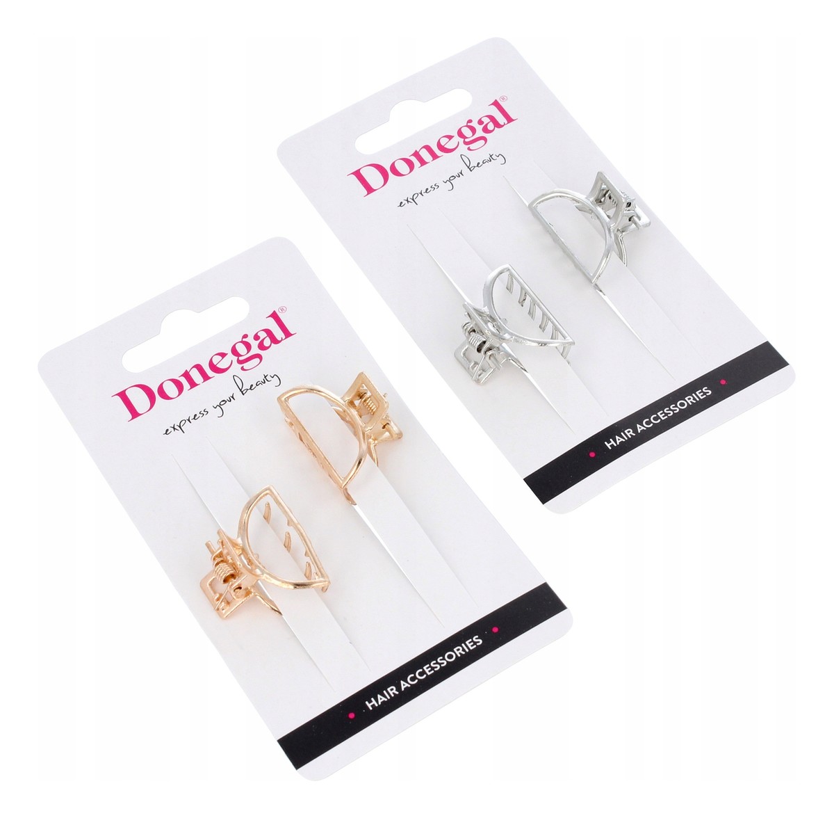 Mini klamerki do włosów (FA-5702) - 2 sztuki