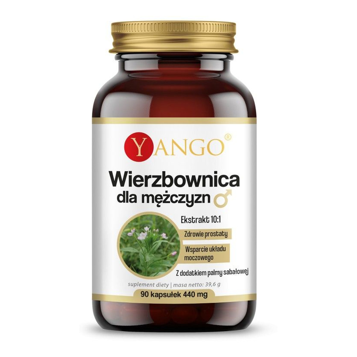 Yango Wierzbownica dla mężczyzn Suplement diety