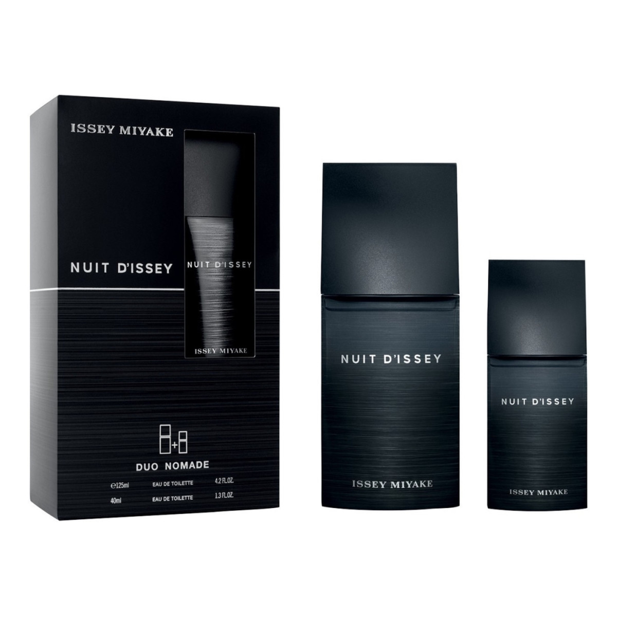 Issey Miyake Nuit D'Issey Pour Homme Zestaw woda toaletowa spray 125ml + woda toaletowa spray 40ml