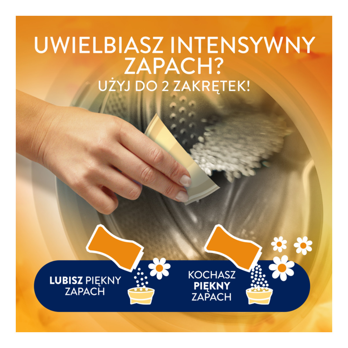 Lenor Perełki zapachowe do prania Orchid&Vanilla 195g