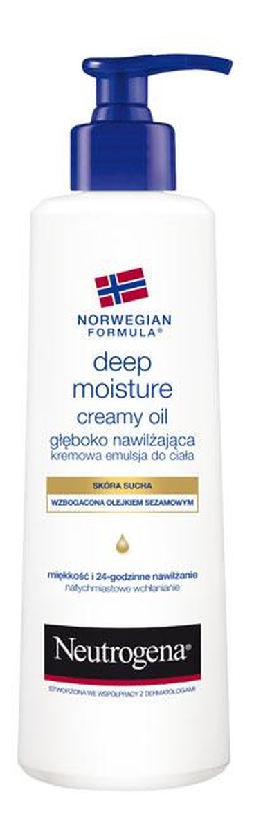 Emulsja Do Ciała Nawilżająca z Olejkiem Sezamowym