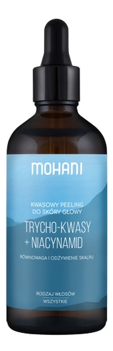 Równoważący peeling kwasowy do skóry głowy Trycho-kwasy + Niacynamid