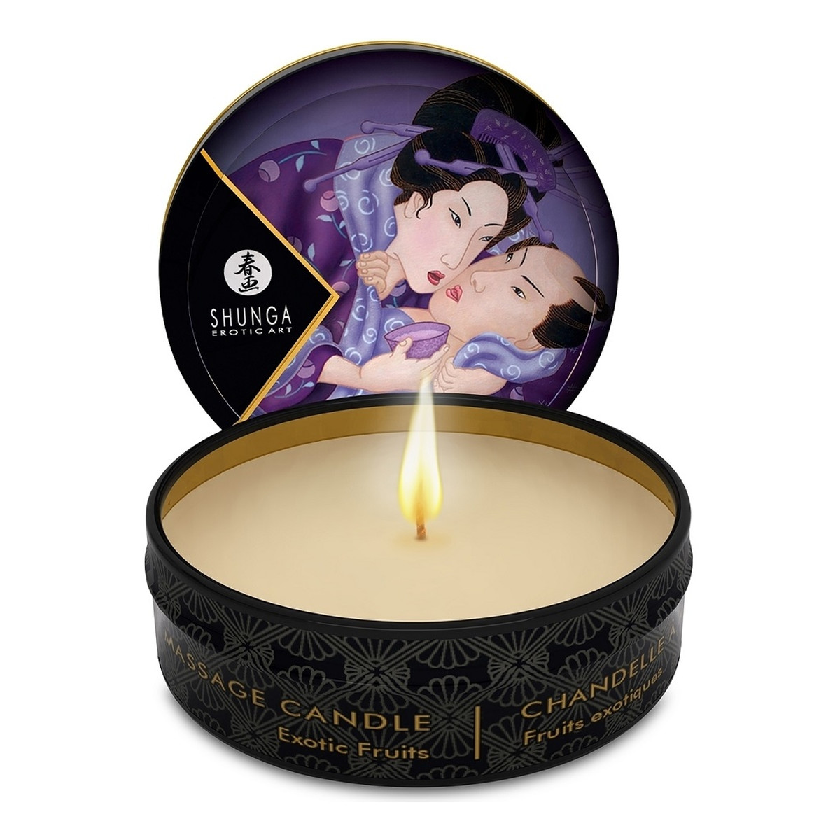 Shunga Erotic Art Excitation massage candle świeca do masażu exotic fruits 30ml