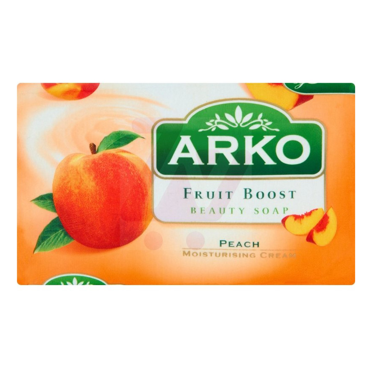 Arko Fruit Boost Brzoskwinia Mydło kosmetyczne z kremem nawilżającym 90g