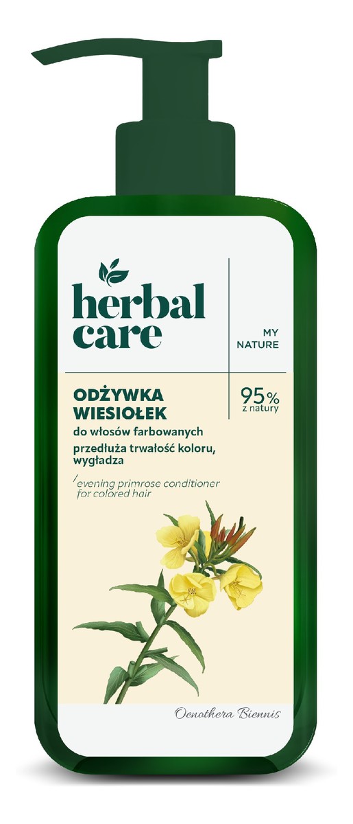Odżywka do włosów farbowanych Wiesiołek