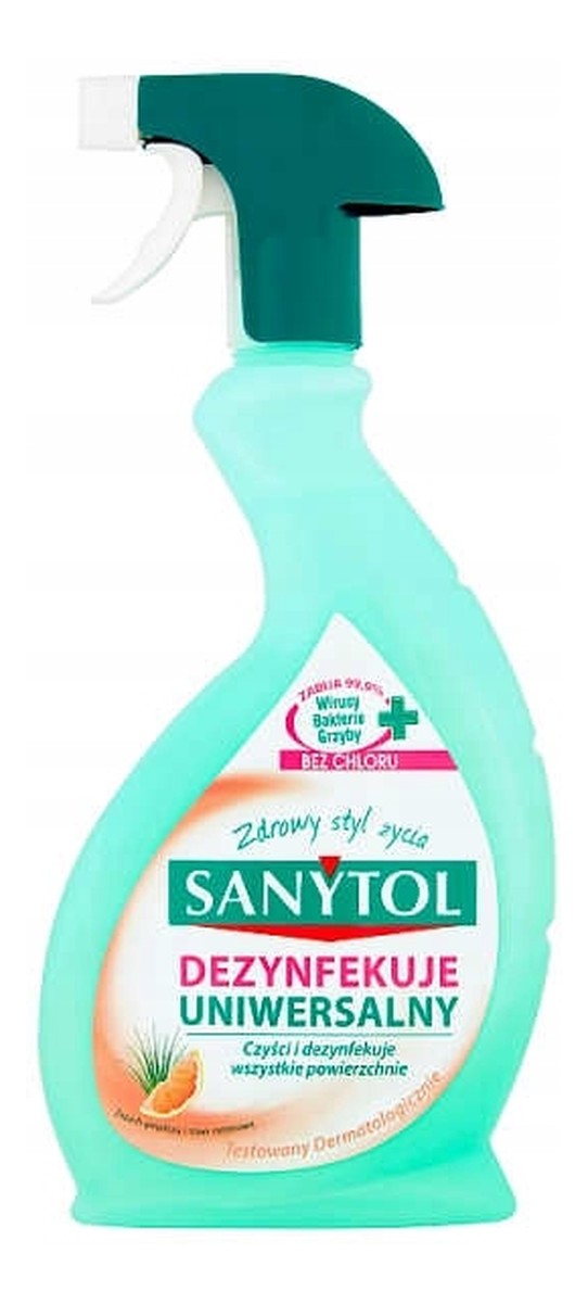 SPRAY DO CZYSZCZENIA DEZYNFEKUJĄCY UNIWERSALNY GREJPFRUT