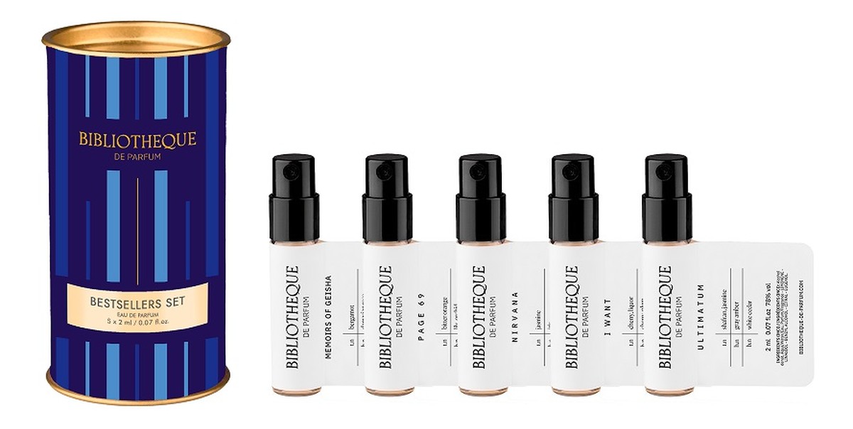 Zestaw wód perfumowanych 5x2ml