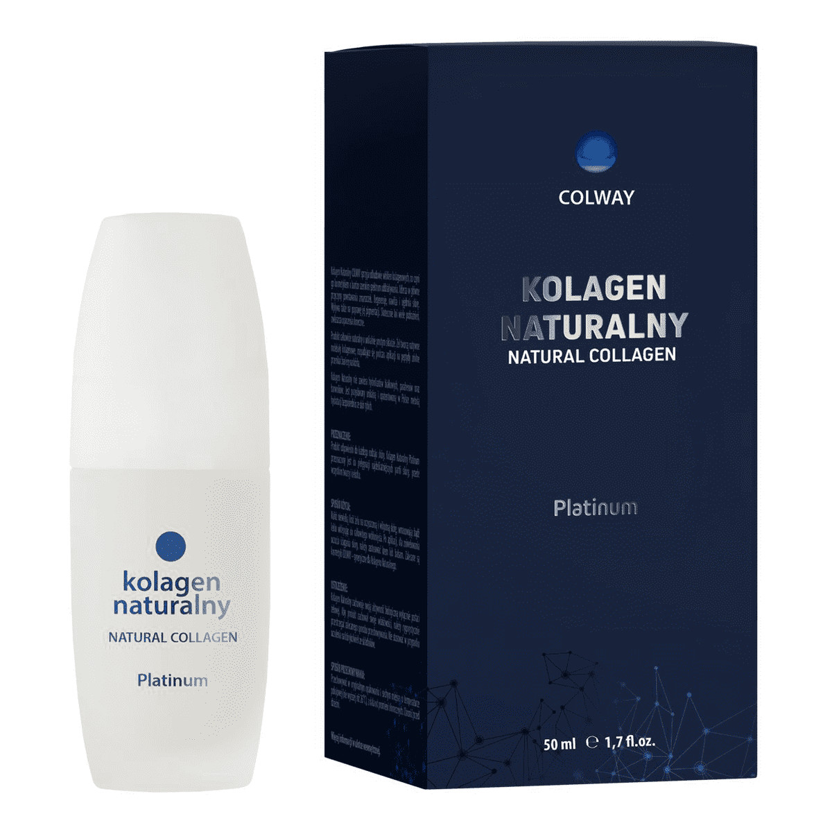 Colway Natural Collagen kolagen naturalny Platinum 50ml