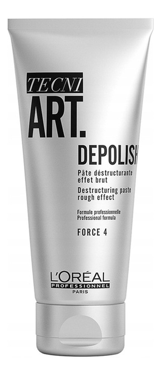 Depolish kremowa pasta strukturyzująca matująca do stylizacji włosów Force 4