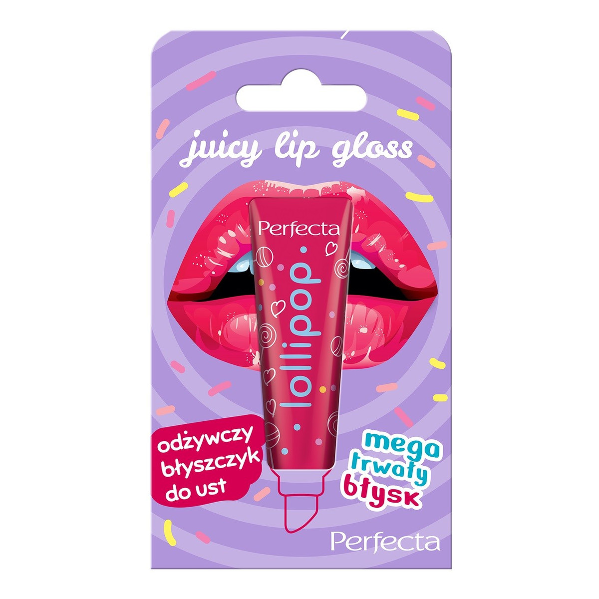 Perfecta Perfecta Juicy Lip Gloss Odżywczy Błyszczyk do ust Lollipop 10g
