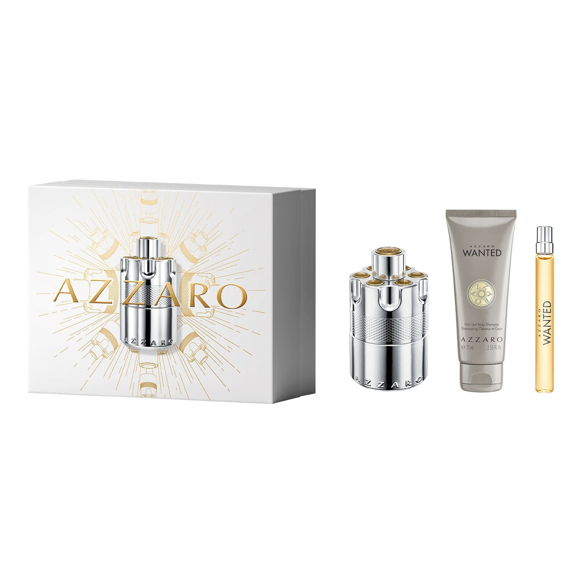 Azzaro Wanted Zestaw perfumeryjny dla mężczyzn 75ml