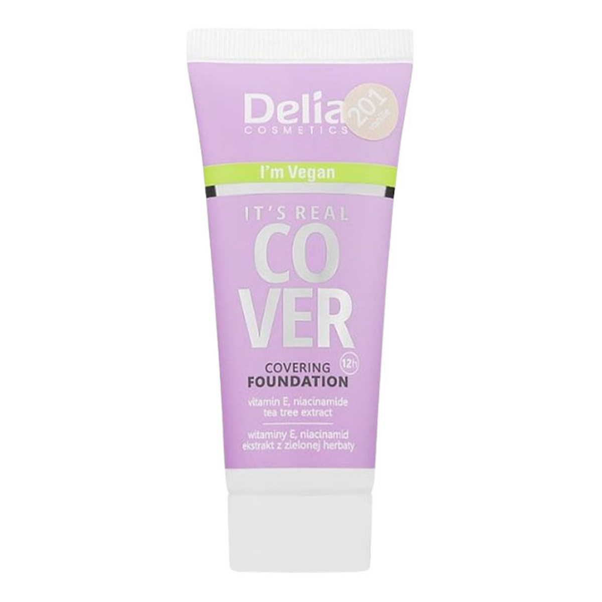 Delia It's Real Cover Podkład kryjący rewitalizująco-nawilżający 30ml