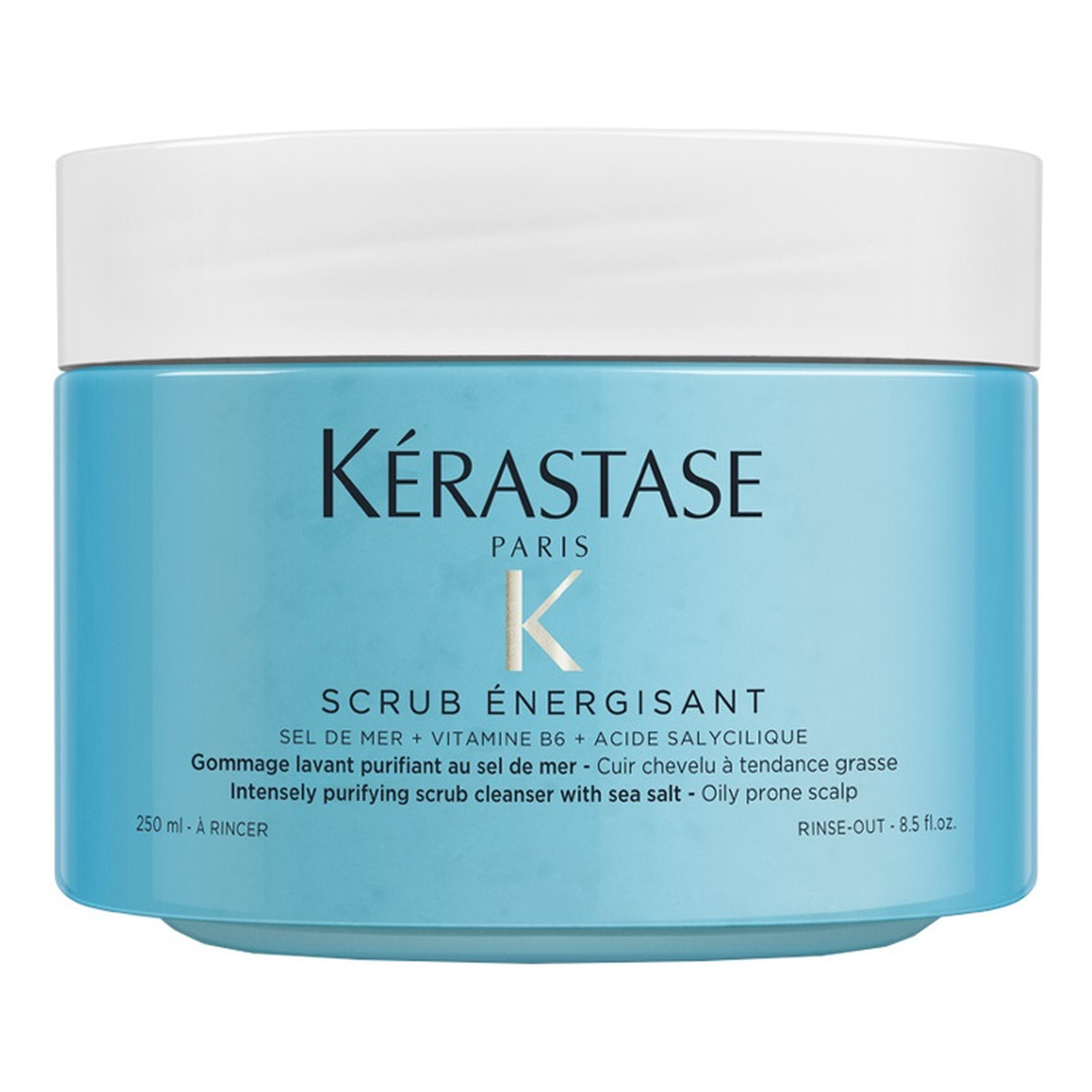 Kerastase Fusio-scrub scrub energisant peeling oczyszczający z solą morską 250ml