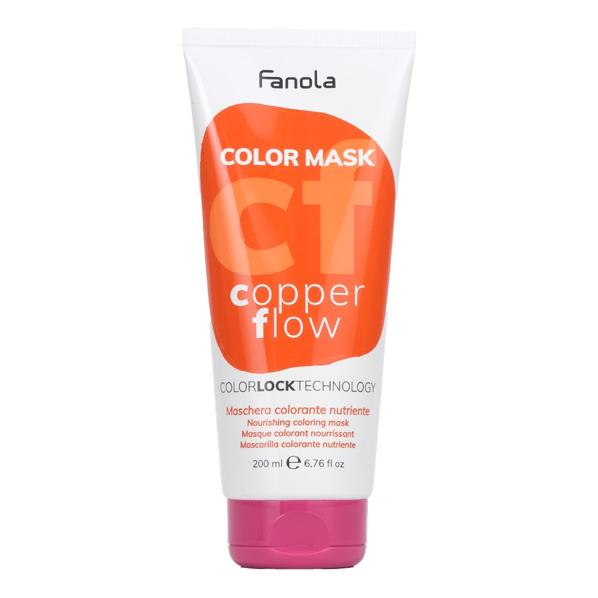 Fanola Color mask maska koloryzująca do włosów copper flow 200ml