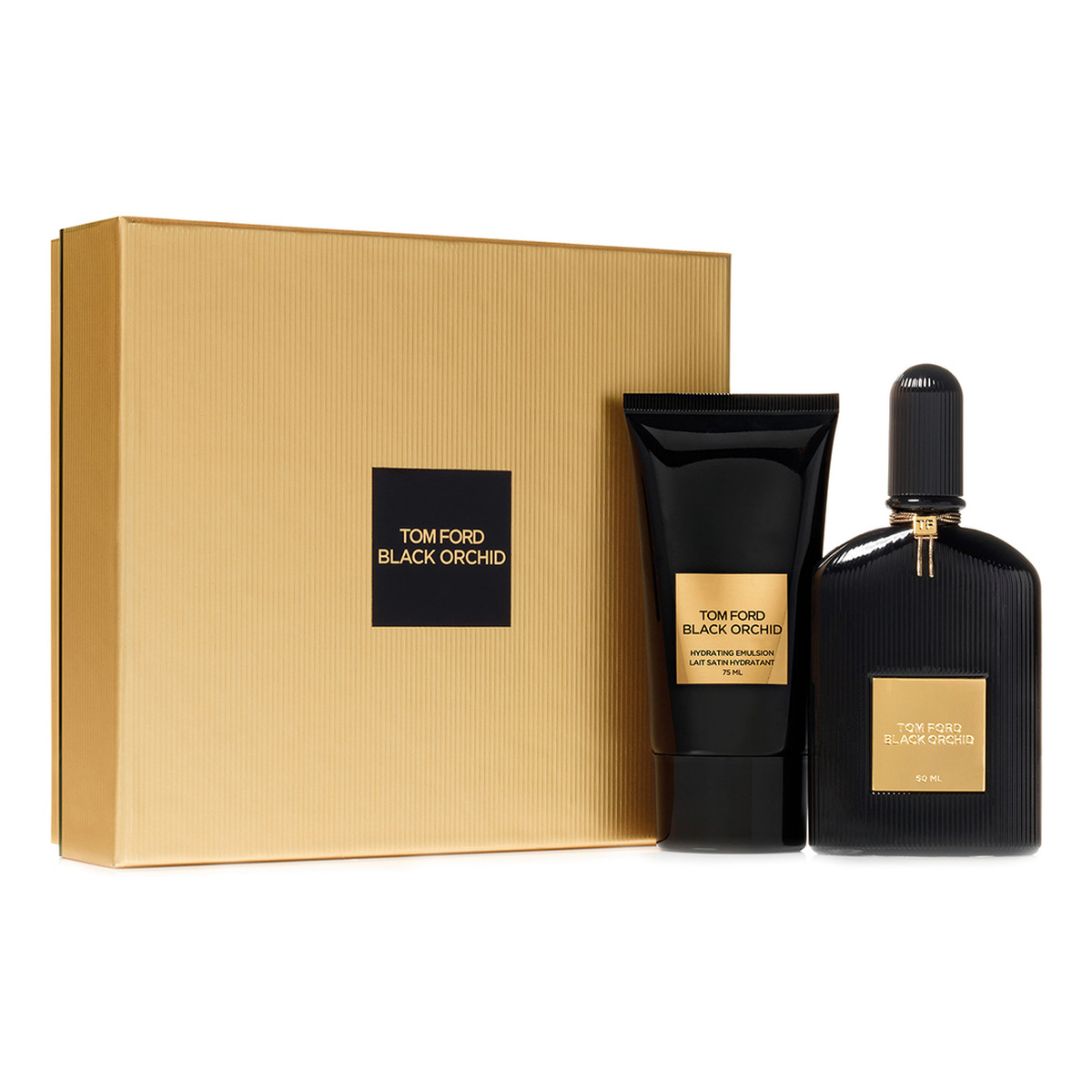 Tom Ford Black Orchid Zestaw woda perfumowana spray + nawilżająca emulsja do ciała