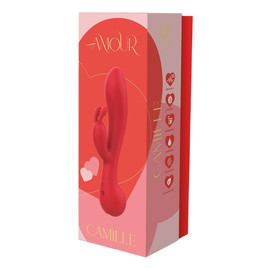 Amour rabbit vibe camille wibrator króliczek red