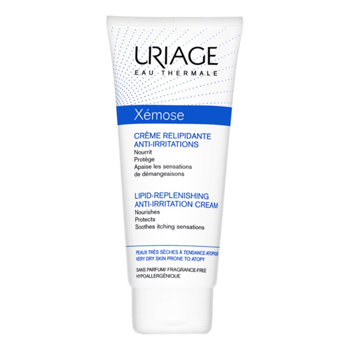 Uriage Xemose Lipid-Replenishing Anti-Irritation Cream kojący krem uzupełniający lipidy 200ml