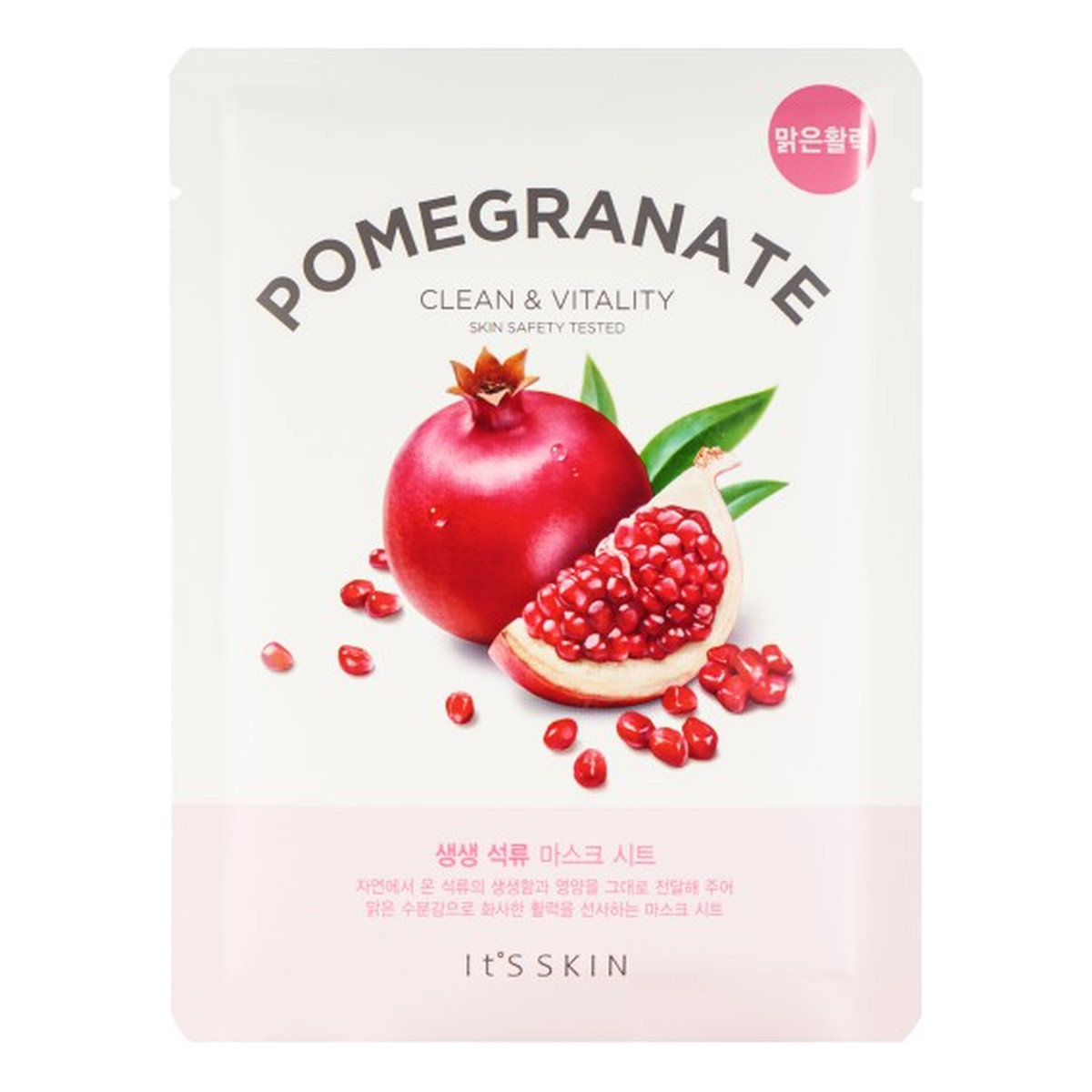 It's Skin The Fresh Mask Sheet Pomegranate Odmładzająca Maska Do Twarzy W Płachcie 20g