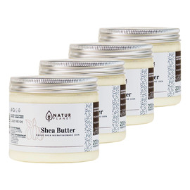 Nierafinowane Masło Shea do ciała 4x200ml