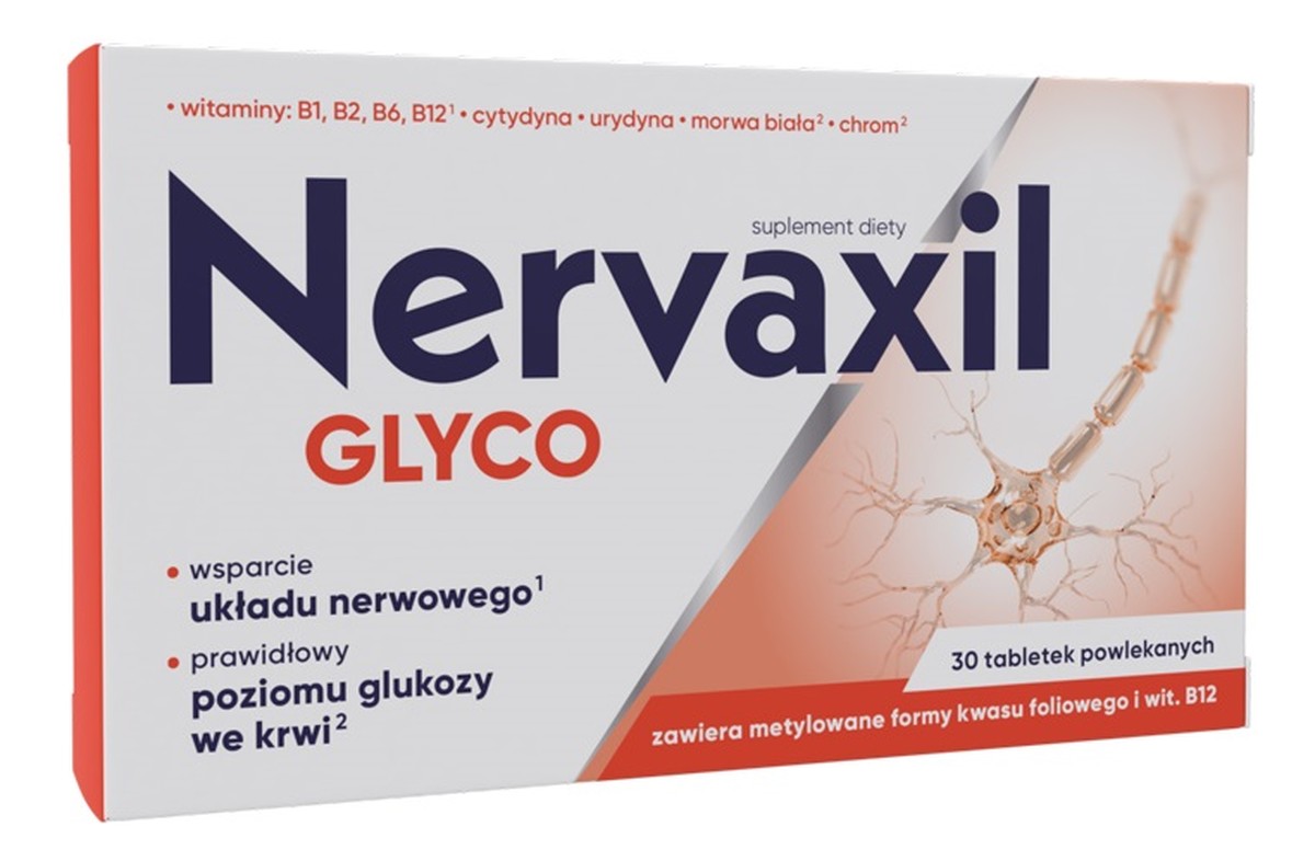 Glyco suplement diety 30 tabletek powlekanych