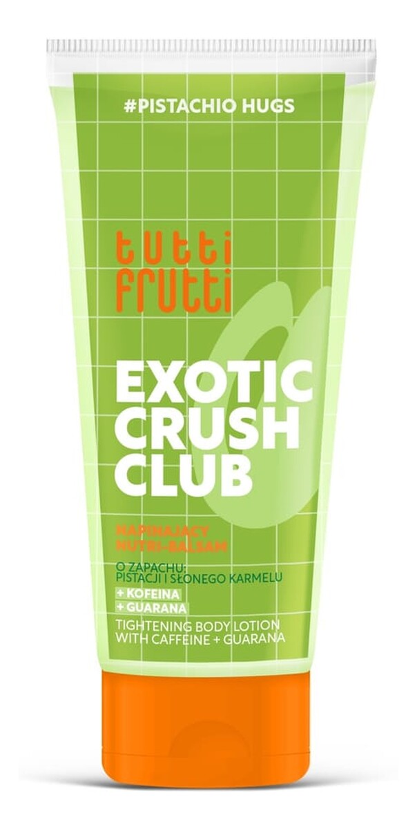 Pistachio Hugs Napinający Nutri-Balsam Do Ciała Pistacja + Kofeina + Guarana