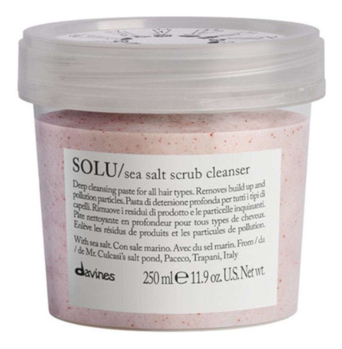 Essential Haircare SOLU Sea Salt Scrub Cleanser peeling do skóry głowy