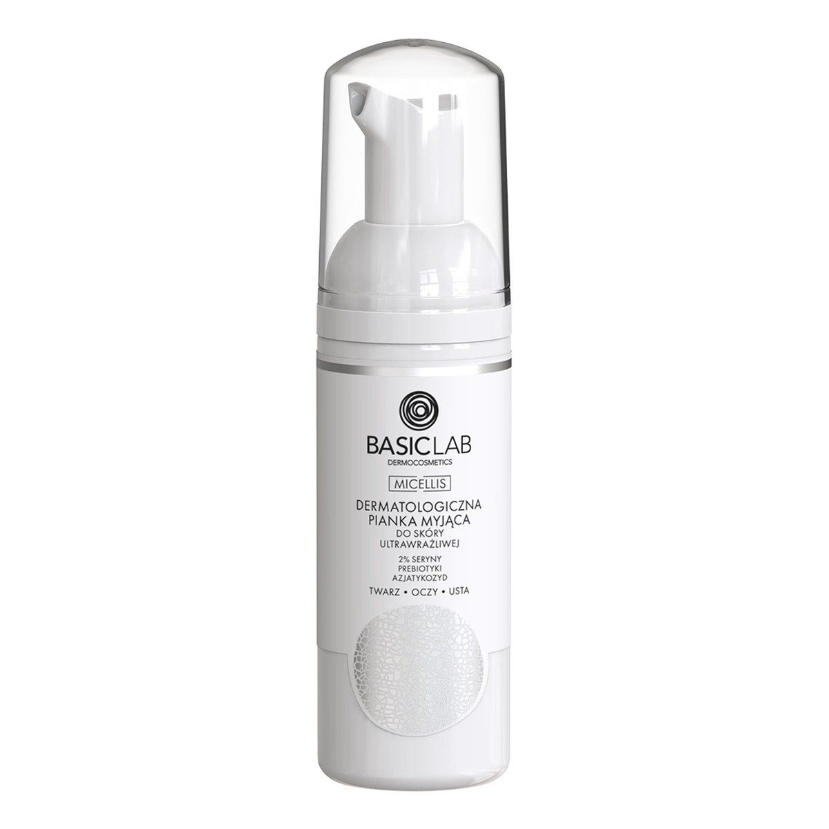 Basiclab Dermatologiczna pianka myjąca do skóry ultrawrażliwej 50ml