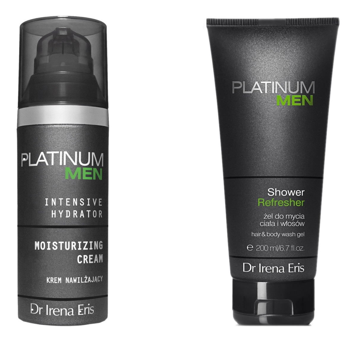 Krem Nawilżający do Twarzy i pod Oczy 50ml + Żel pod Prysznic 200ml